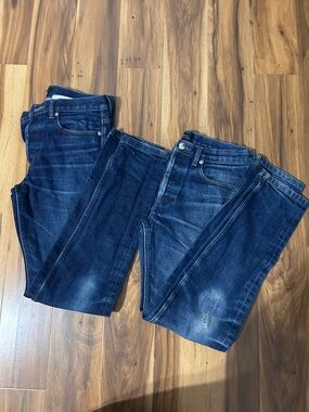 A.P.C. Dark Blue Slim Jeans (Pair)